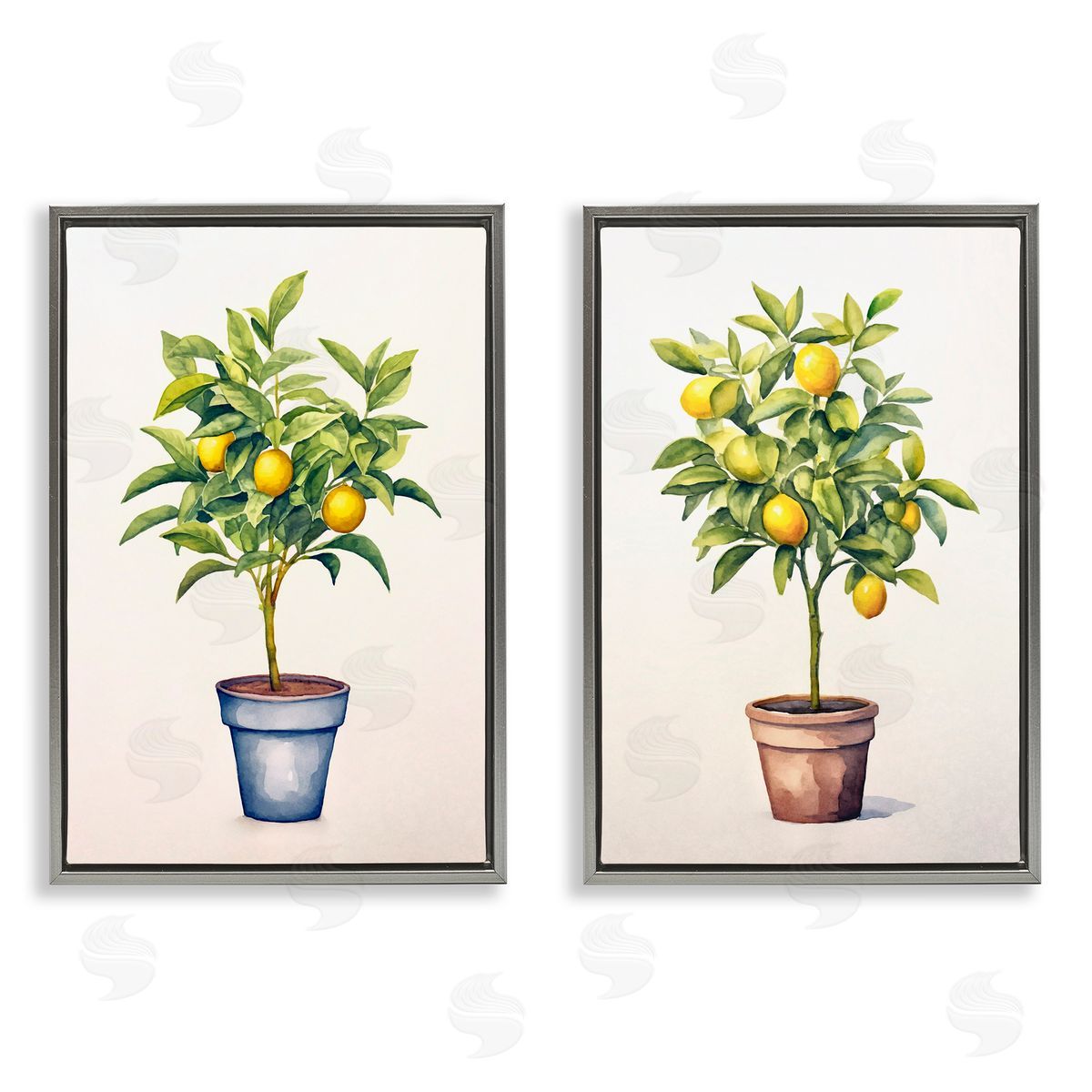 Andrea Haase Potted Citrus Serenade Canvas Wall Art Print