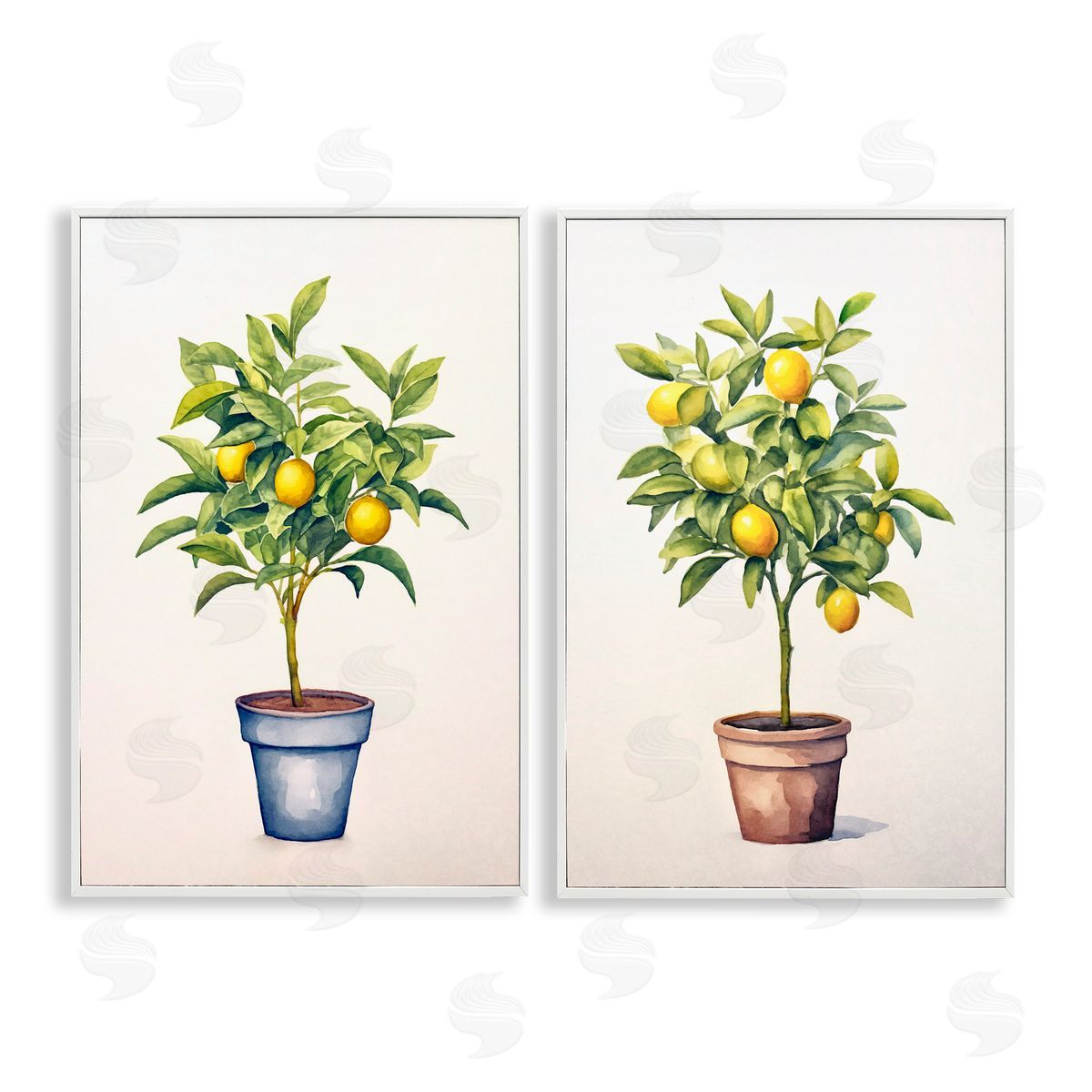 Andrea Haase Potted Citrus Serenade Canvas Wall Art Print