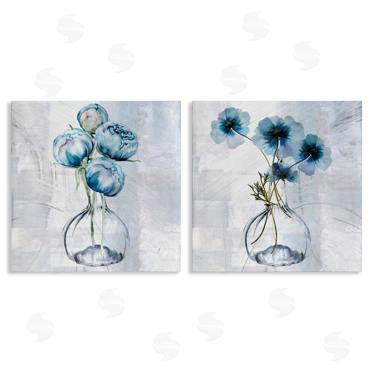 Sophie 6 Tale Of Two Vases Canvas Wall Art Print