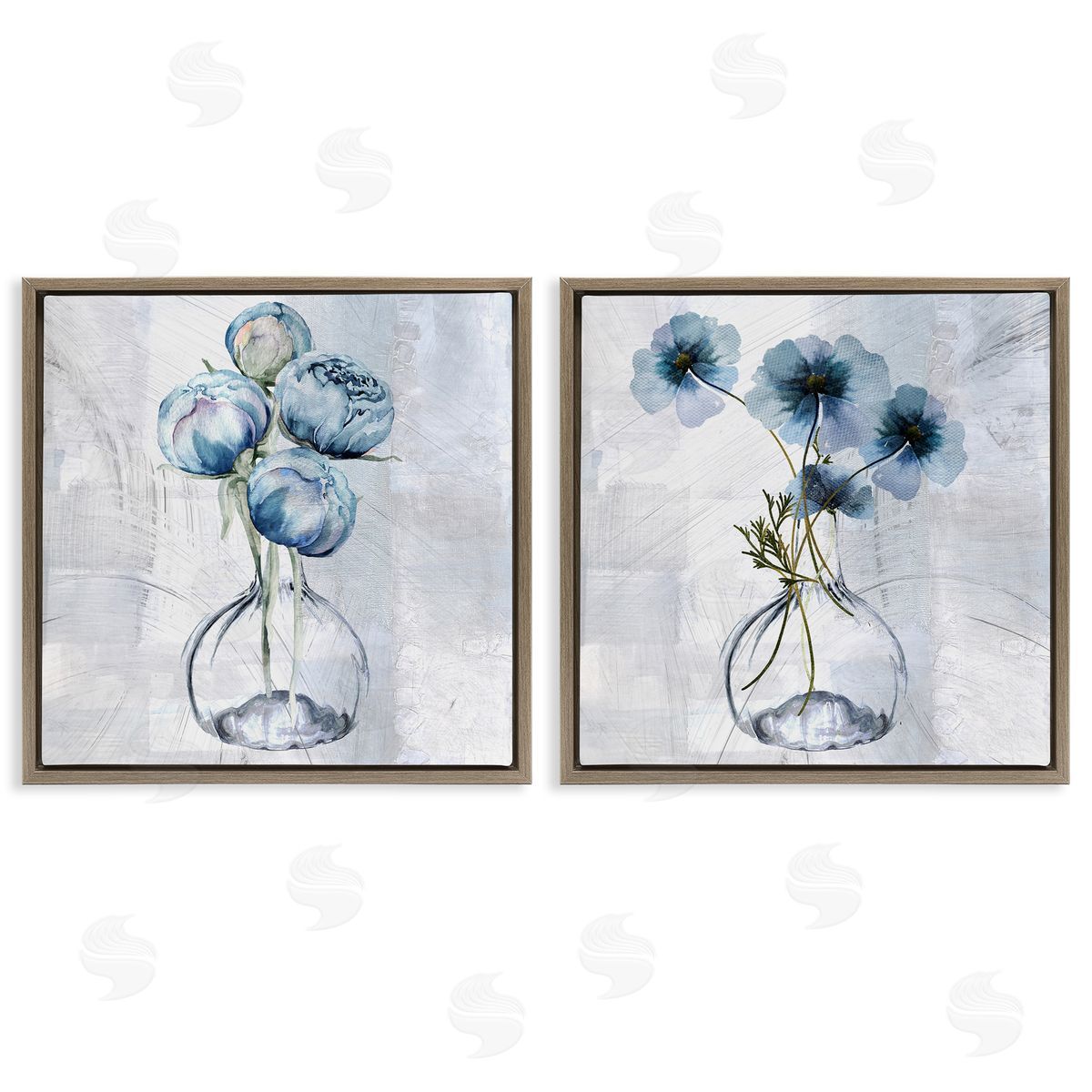 Sophie 6 Tale Of Two Vases Canvas Wall Art Print
