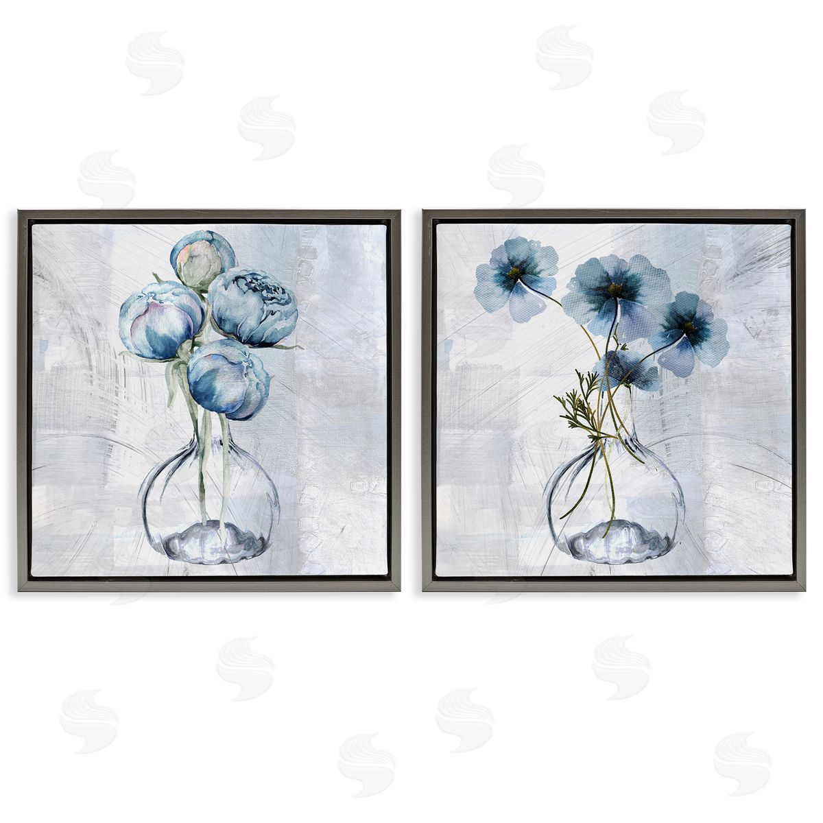 Sophie 6 Tale Of Two Vases Canvas Wall Art Print