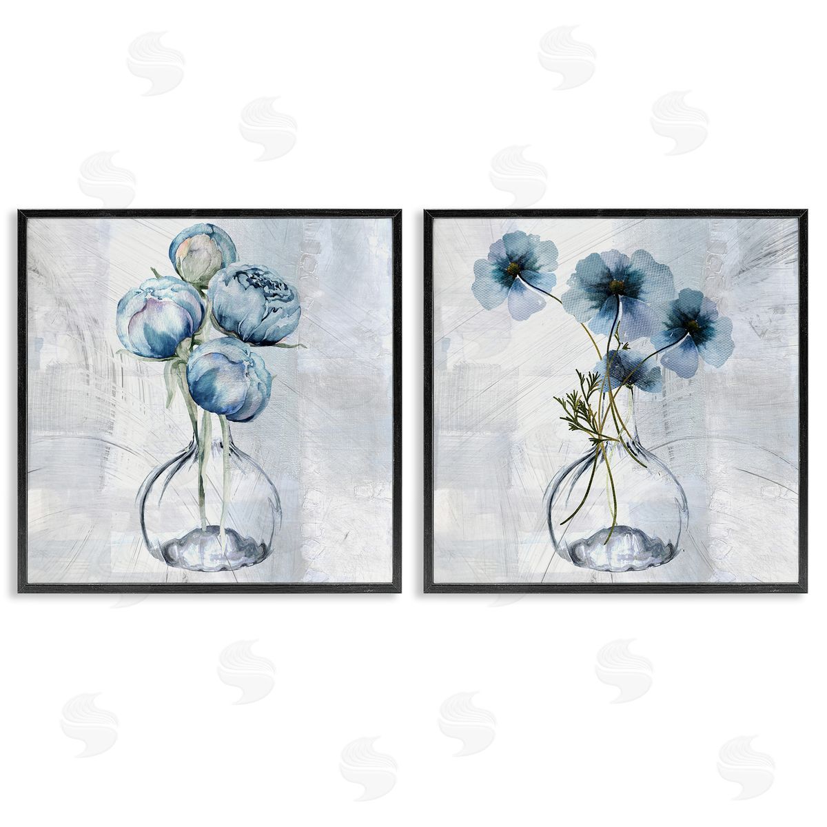 Sophie 6 Tale Of Two Vases Canvas Wall Art Print