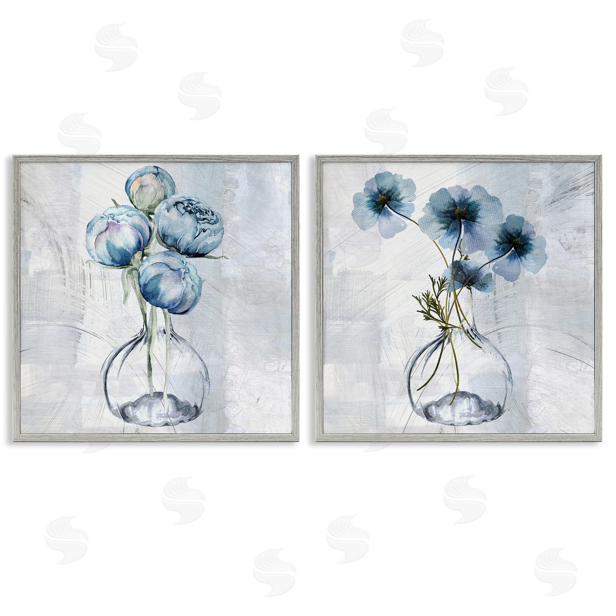 Sophie 6 Tale Of Two Vases Canvas Wall Art Print