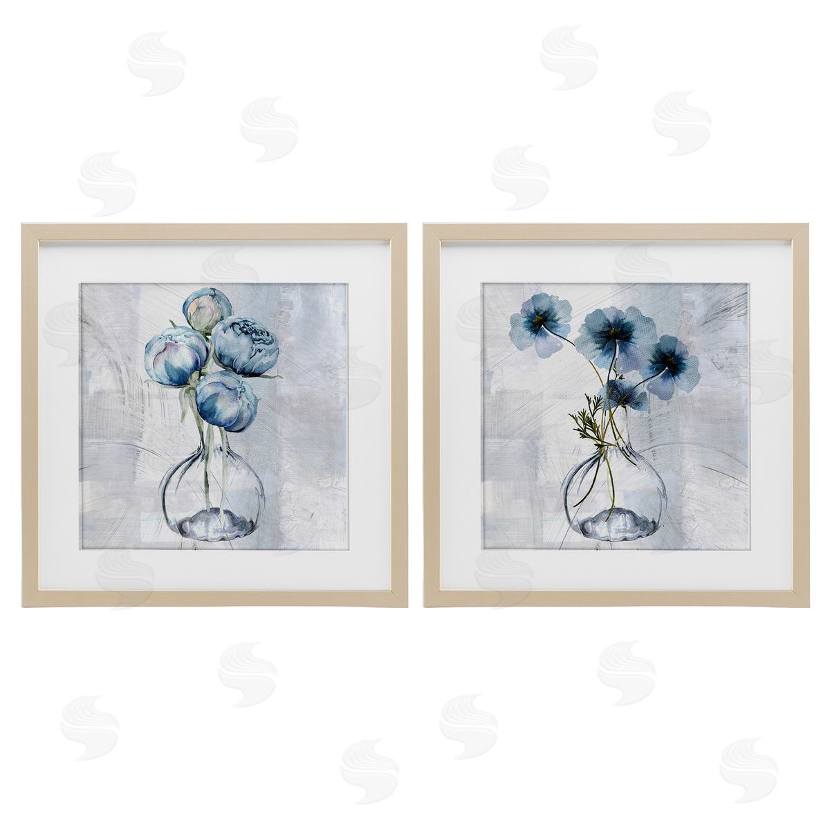 Sophie 6 Tale Of Two Vases Canvas Wall Art Print