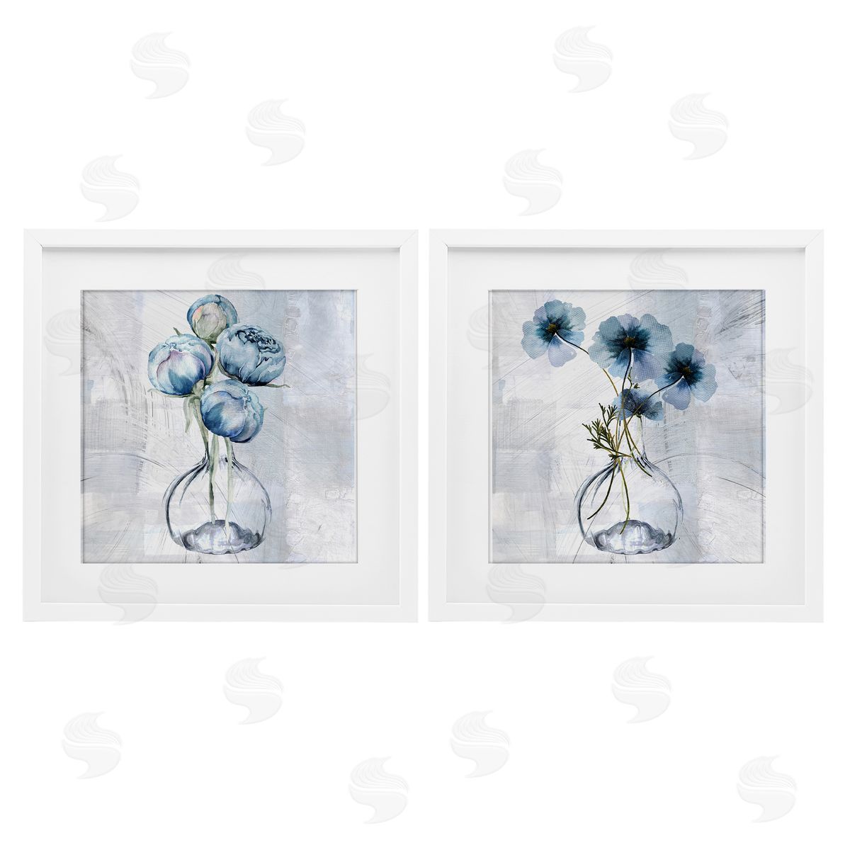 Sophie 6 Tale Of Two Vases Canvas Wall Art Print