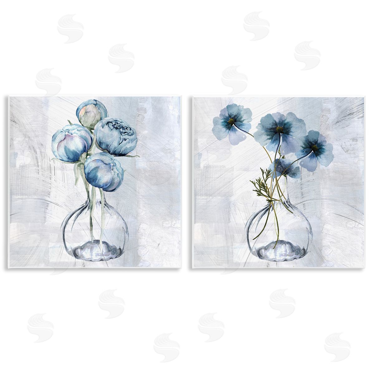 Sophie 6 Tale Of Two Vases Canvas Wall Art Print