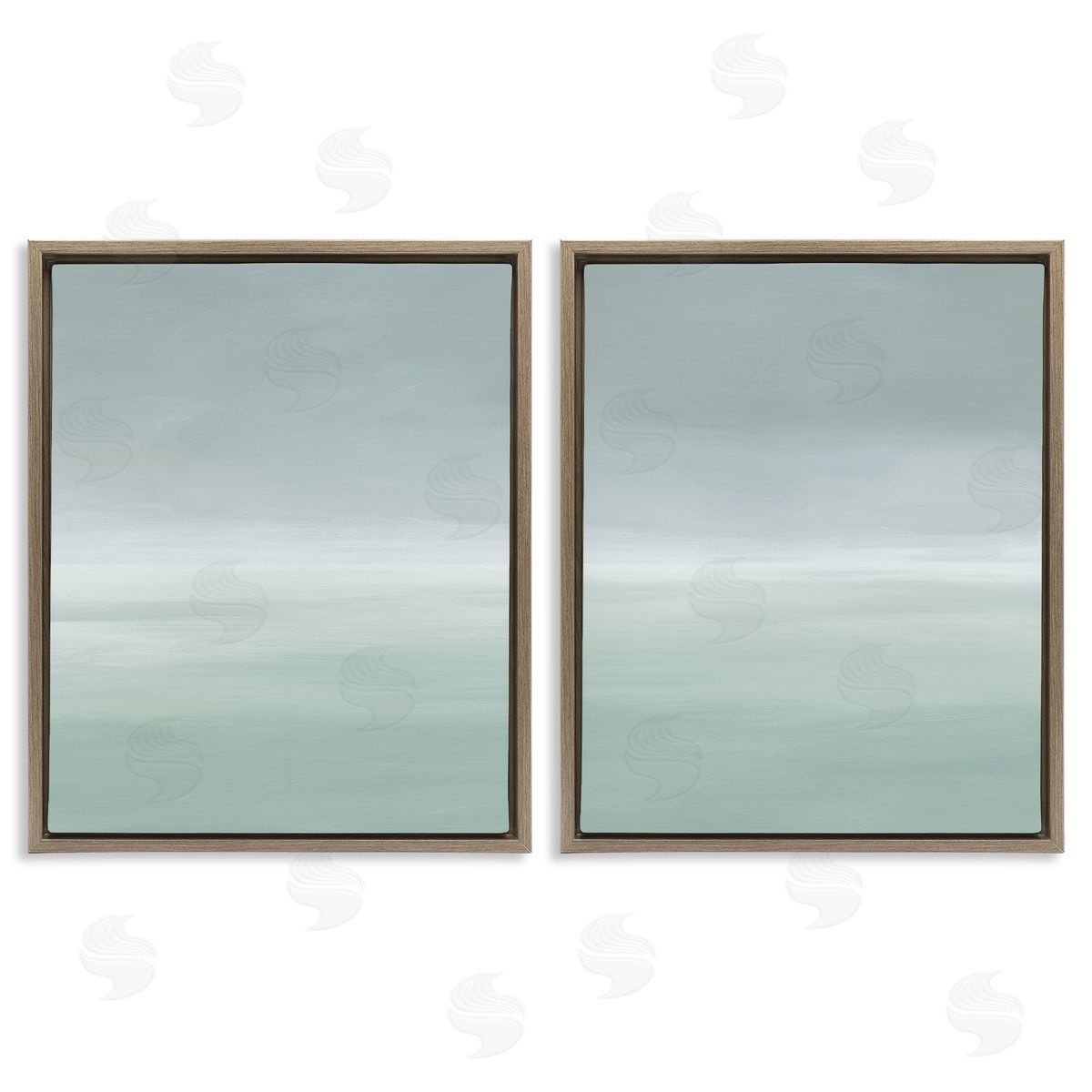 Grace Popp Hampton Mist Gradient Canvas Wall Art Print