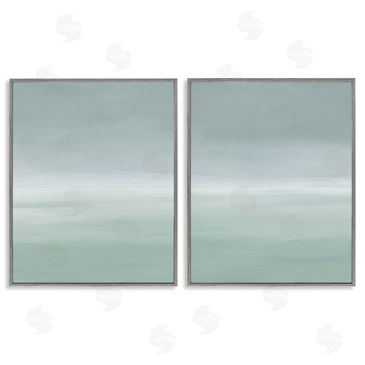 Grace Popp Hampton Mist Gradient Canvas Wall Art Print