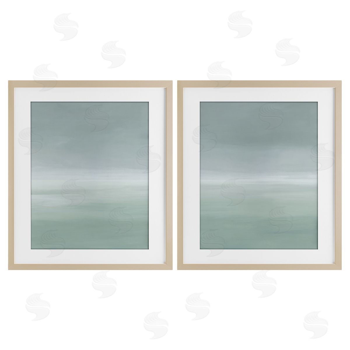 Grace Popp Hampton Mist Gradient Canvas Wall Art Print