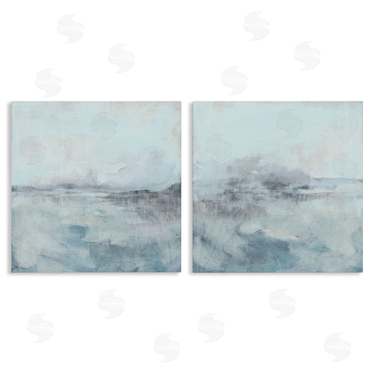 June Erica Vess Misty Horizon View Canvas Wall Art Print