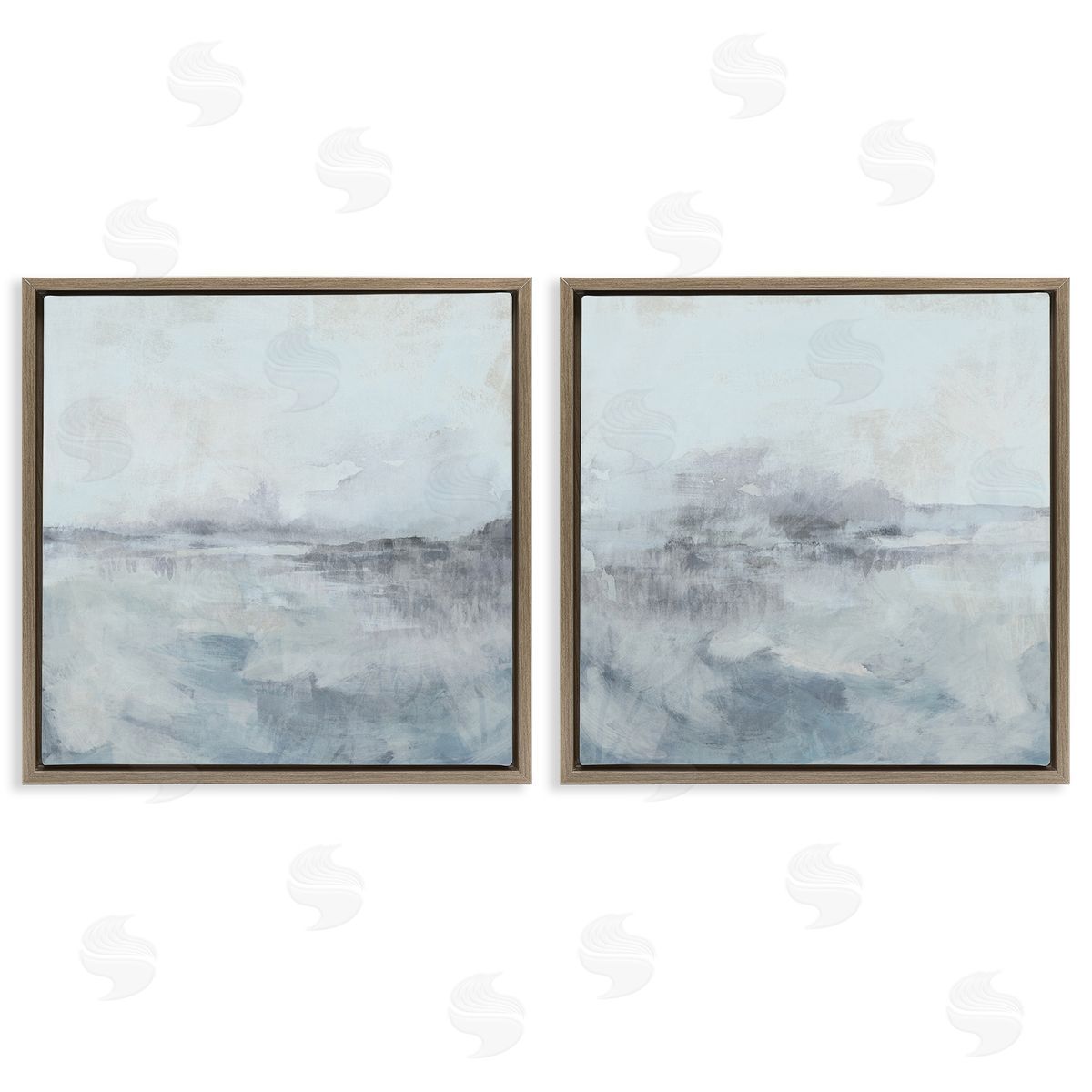 June Erica Vess Misty Horizon View Canvas Wall Art Print