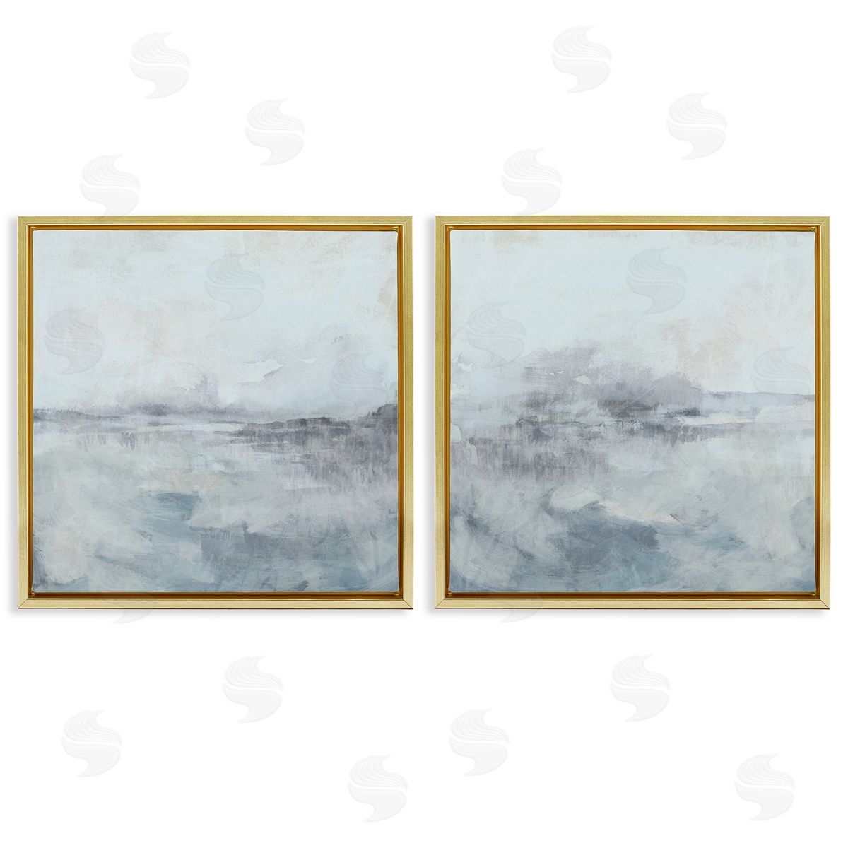 June Erica Vess Misty Horizon View Canvas Wall Art Print