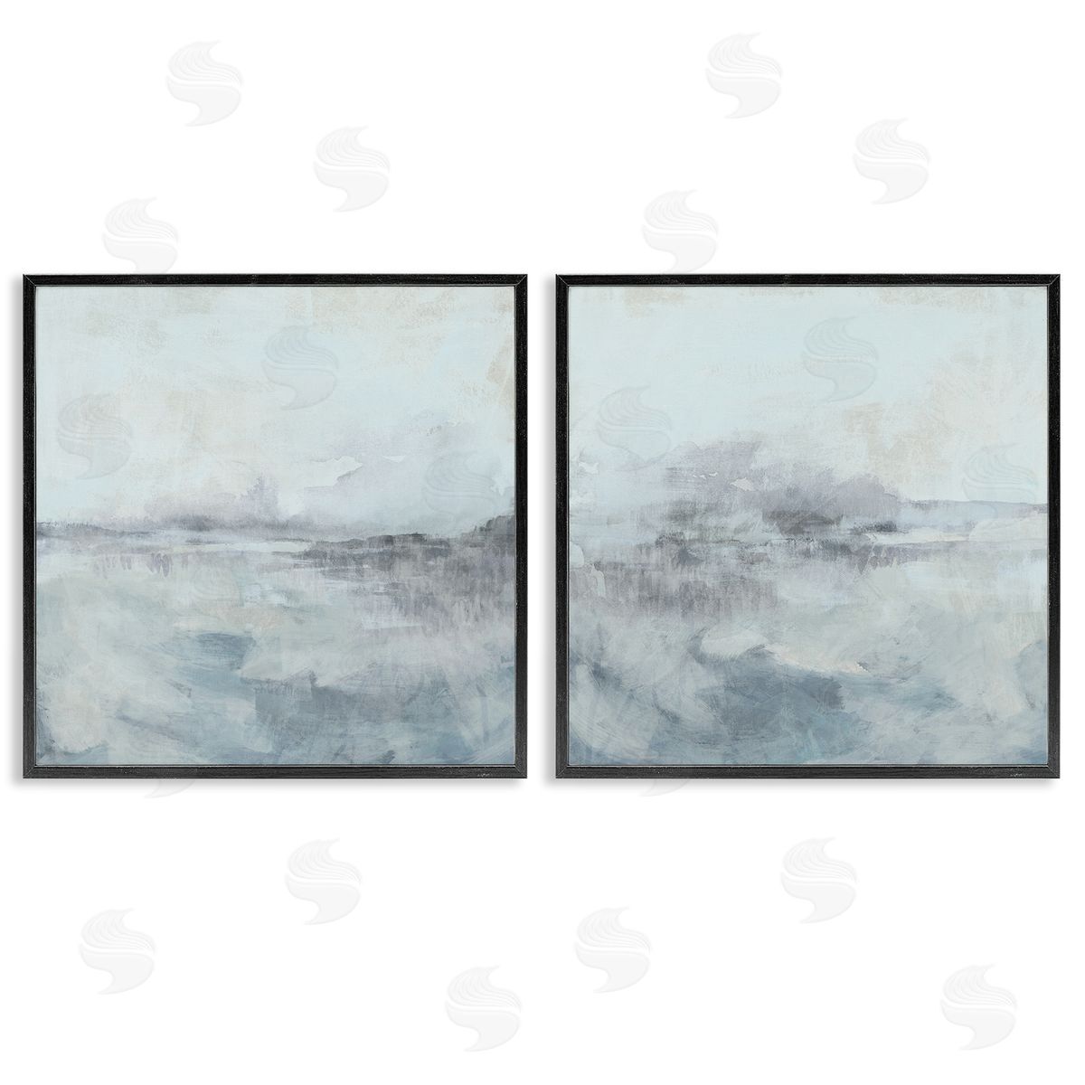 June Erica Vess Misty Horizon View Canvas Wall Art Print