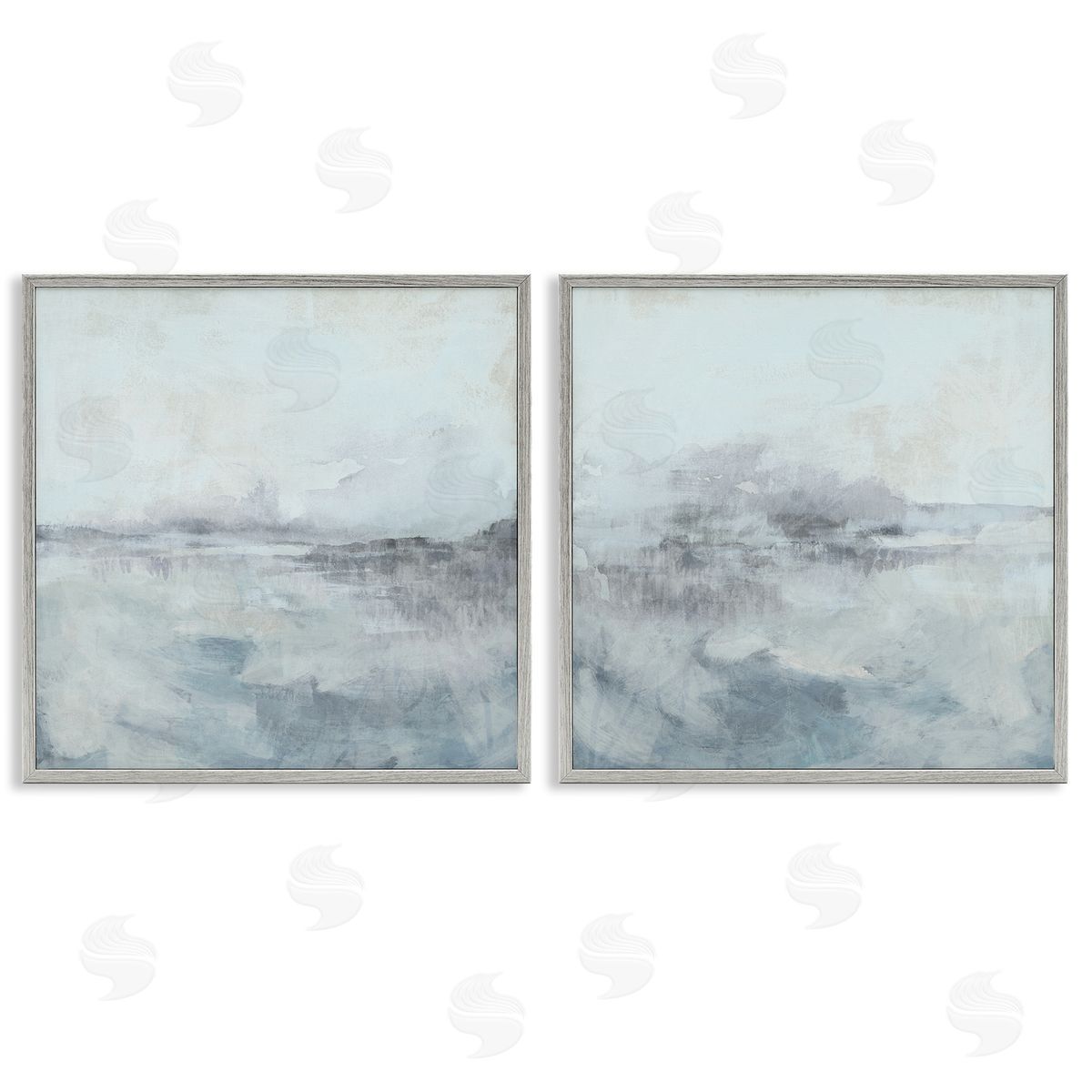 June Erica Vess Misty Horizon View Canvas Wall Art Print