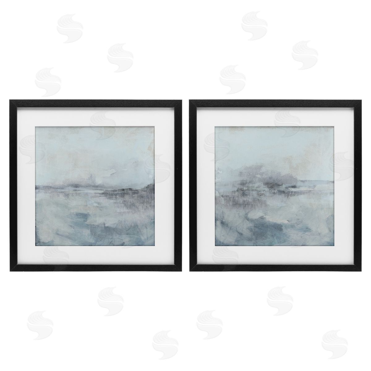 June Erica Vess Misty Horizon View Canvas Wall Art Print