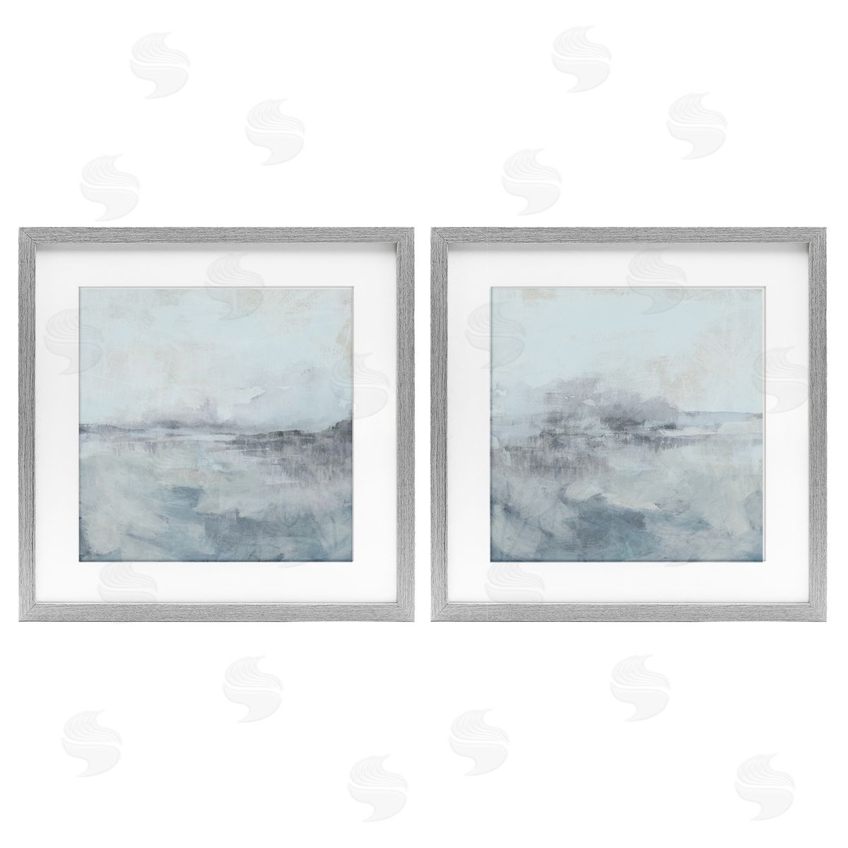 June Erica Vess Misty Horizon View Canvas Wall Art Print