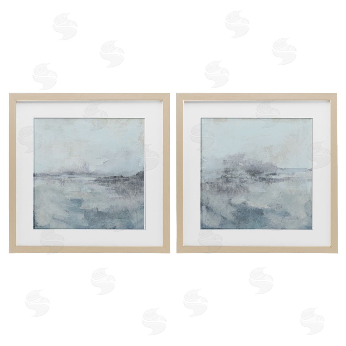 June Erica Vess Misty Horizon View Canvas Wall Art Print
