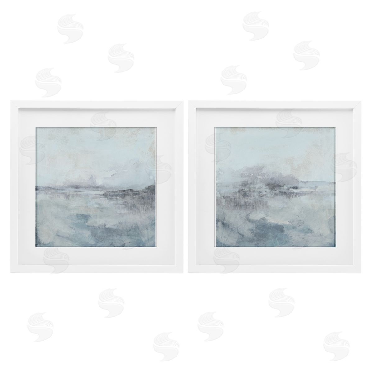 June Erica Vess Misty Horizon View Canvas Wall Art Print