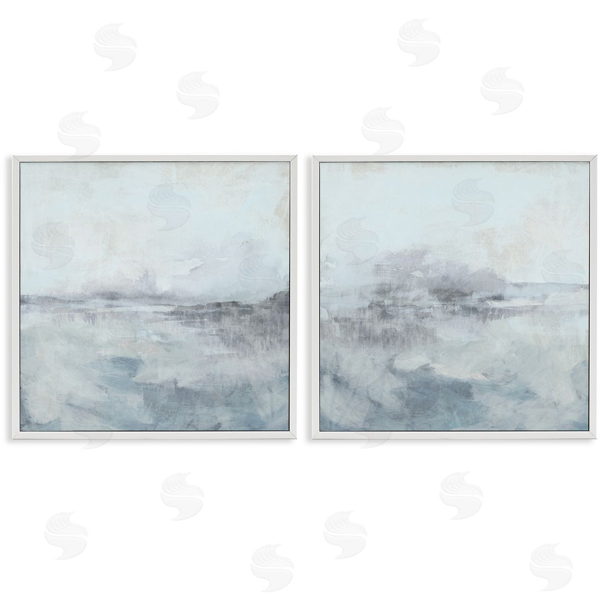 June Erica Vess Misty Horizon View Canvas Wall Art Print