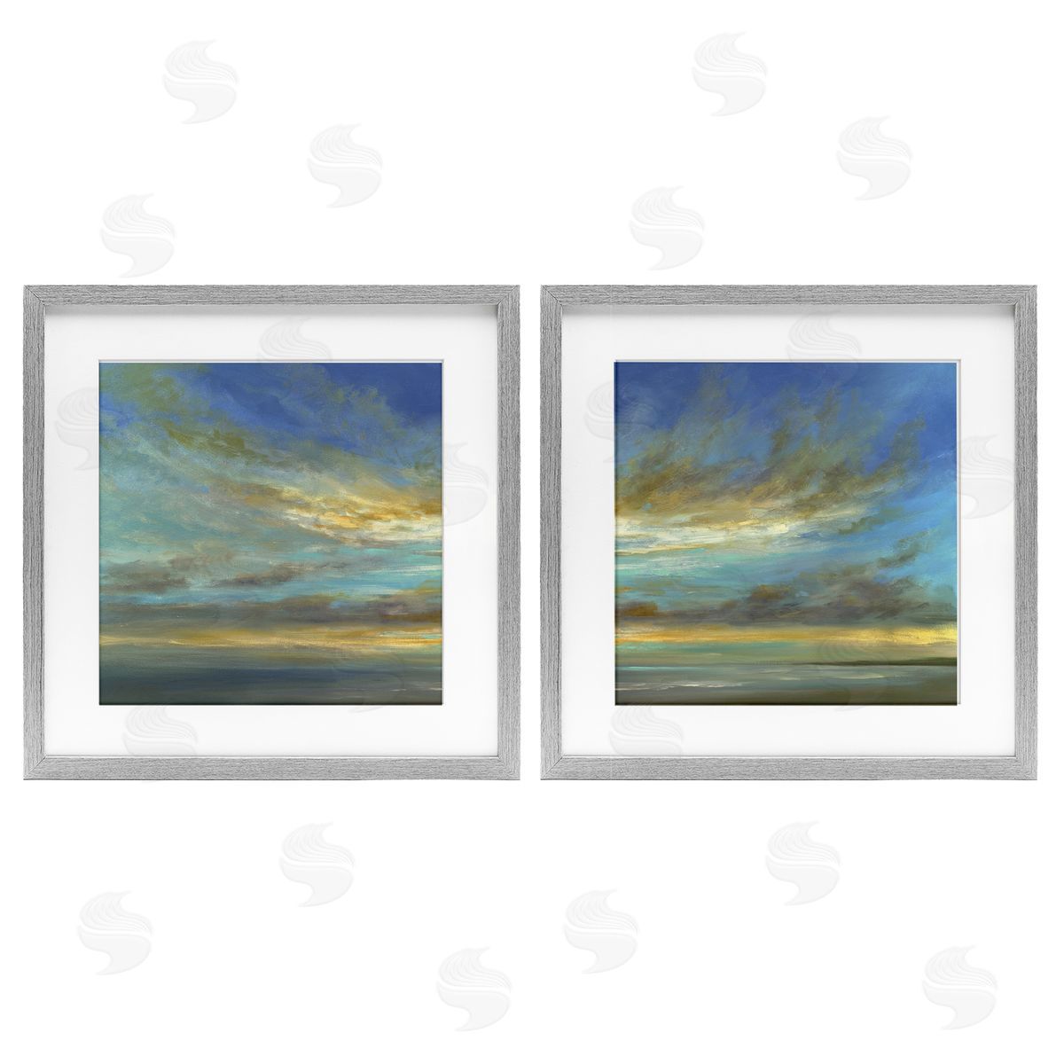 Sheila Finch October Sunset Sky Canvas Wall Art Print
