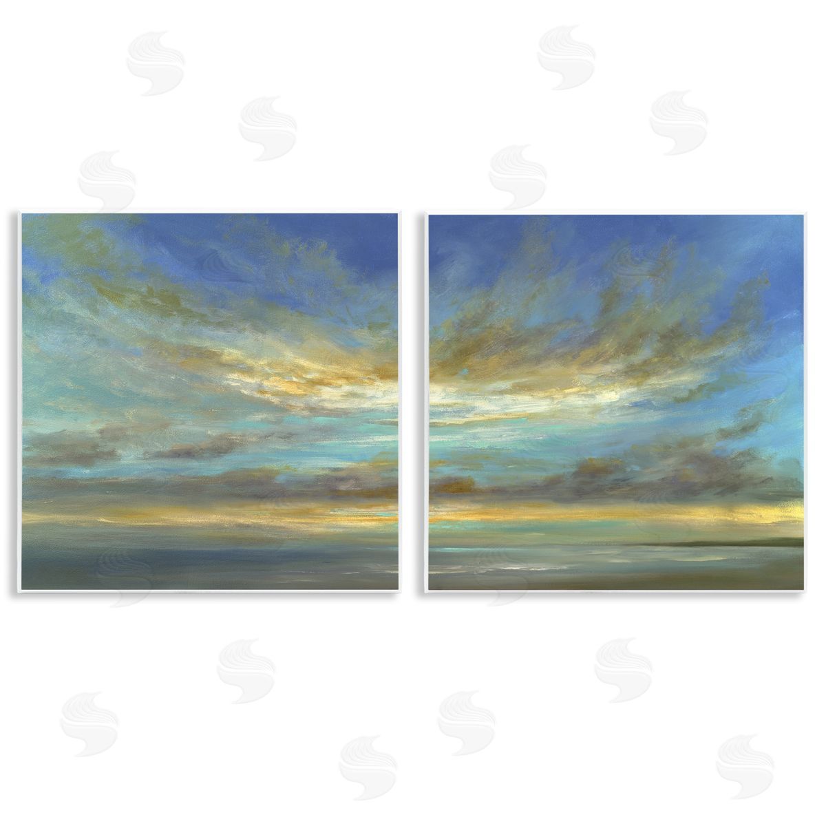 Sheila Finch October Sunset Sky Canvas Wall Art Print