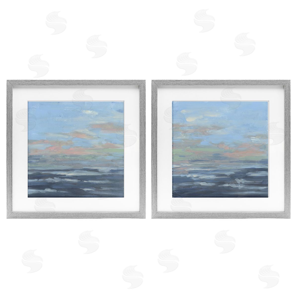June Erica Vess Abstract Ocean Romance Canvas Wall Art Print
