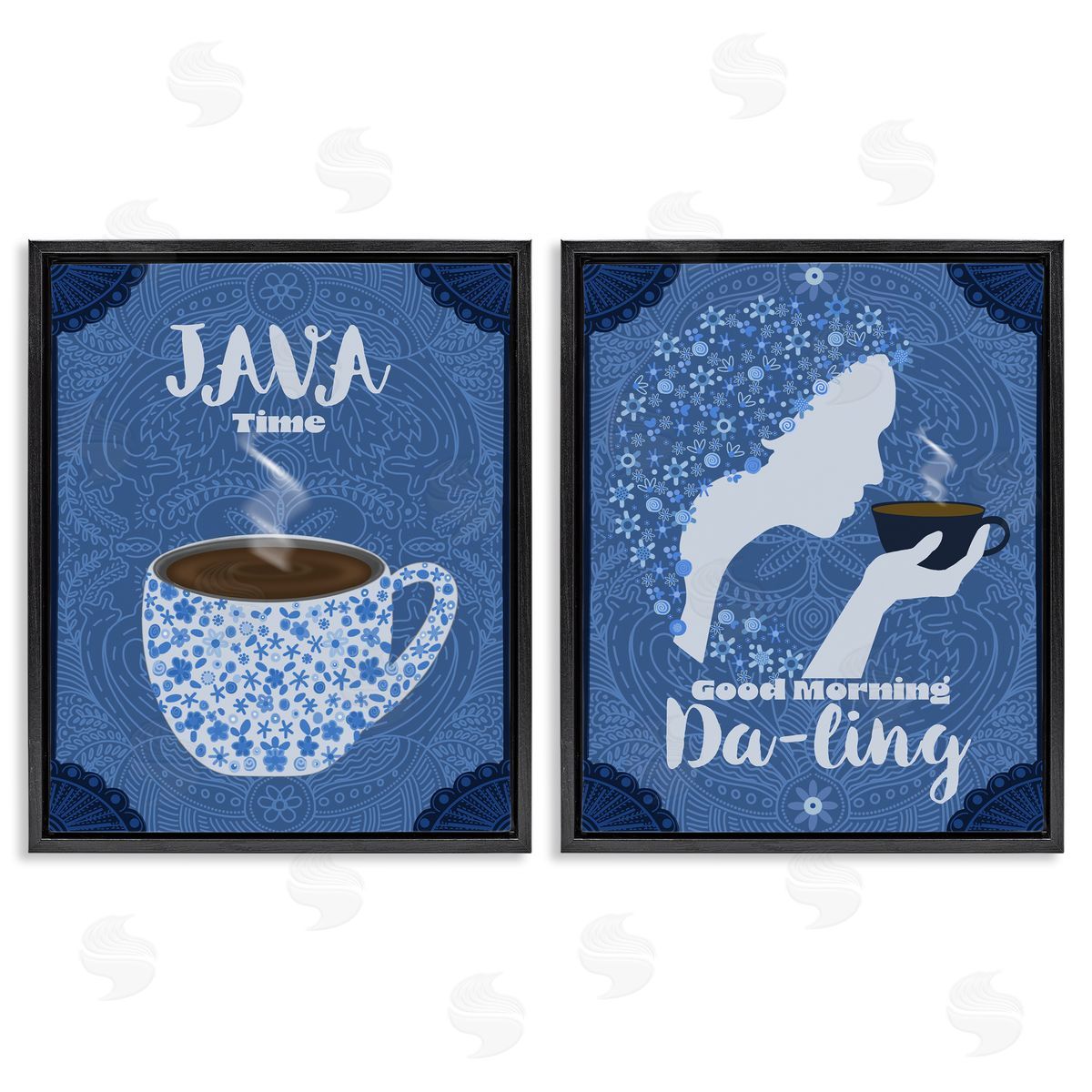 Lori Mosley Java Time Good Morning Coffees Canvas Wall Art Print