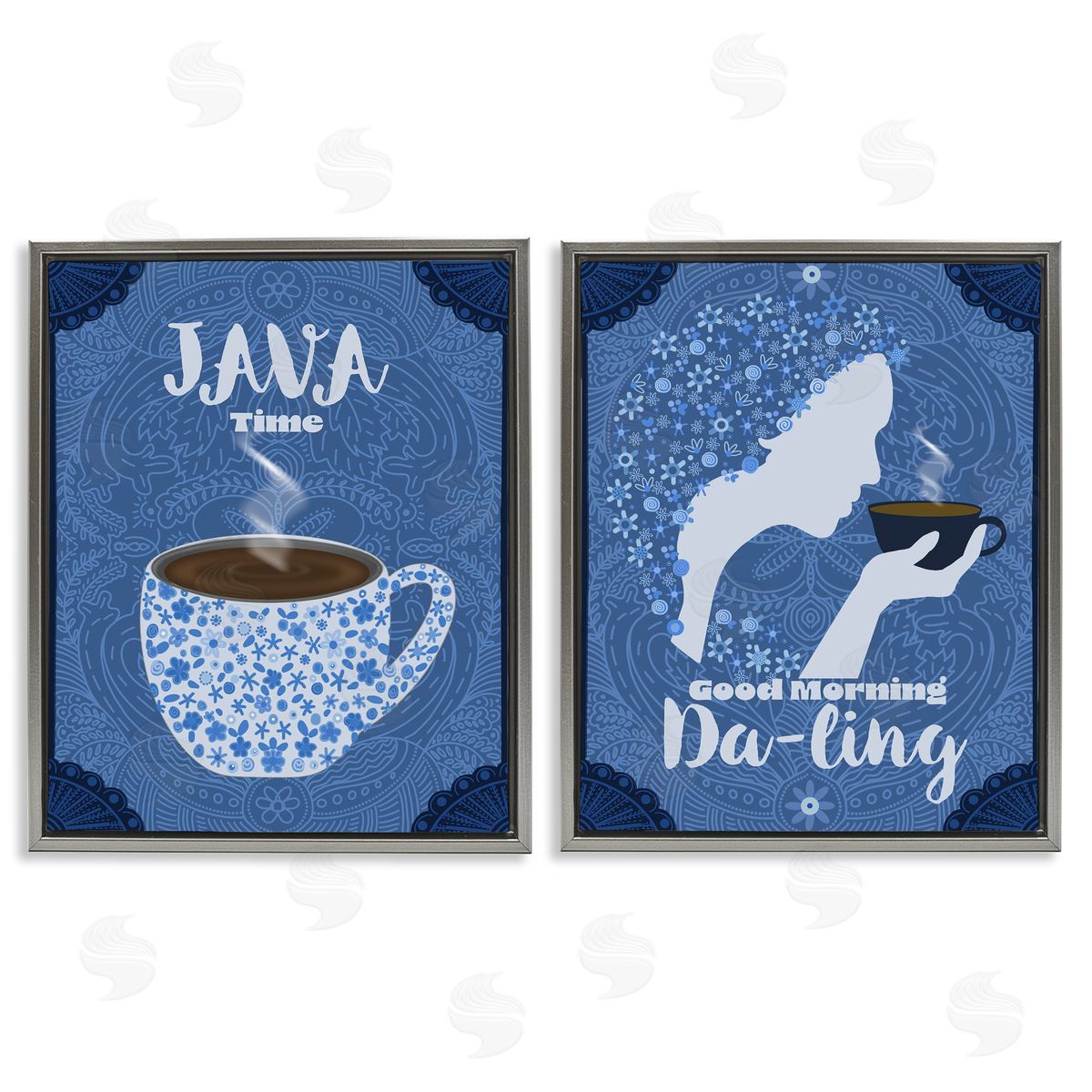 Lori Mosley Java Time Good Morning Coffees Canvas Wall Art Print