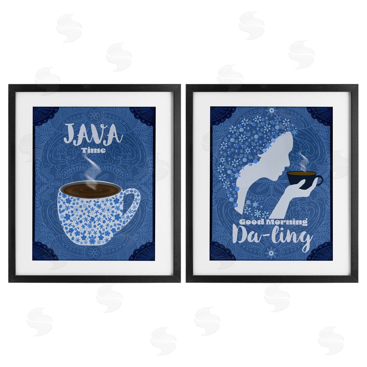 Lori Mosley Java Time Good Morning Coffees Canvas Wall Art Print