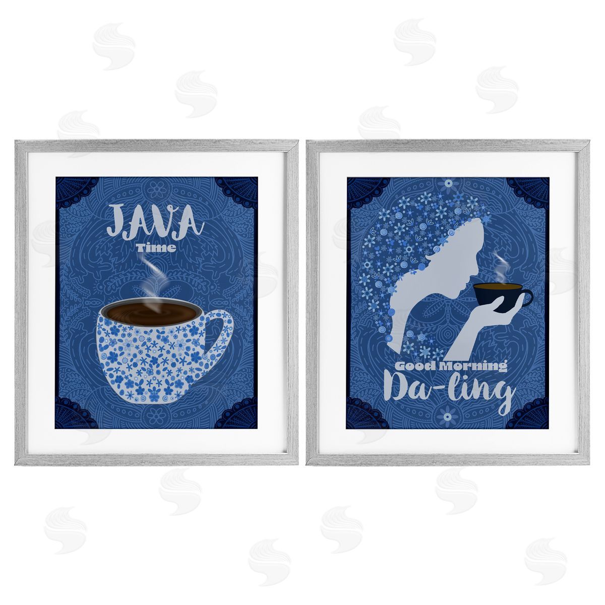 Lori Mosley Java Time Good Morning Coffees Canvas Wall Art Print