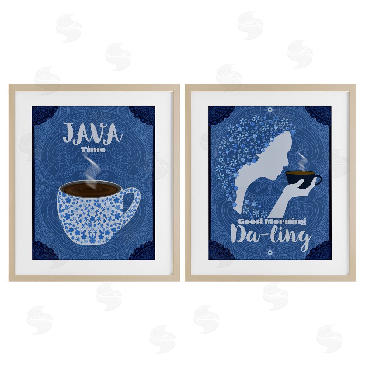 Lori Mosley Java Time Good Morning Coffees Canvas Wall Art Print
