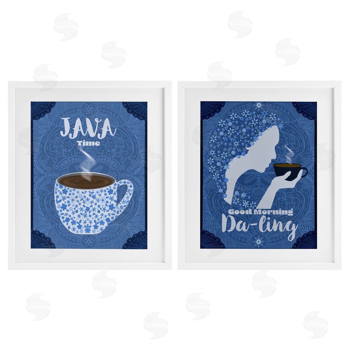 Lori Mosley Java Time Good Morning Coffees Canvas Wall Art Print