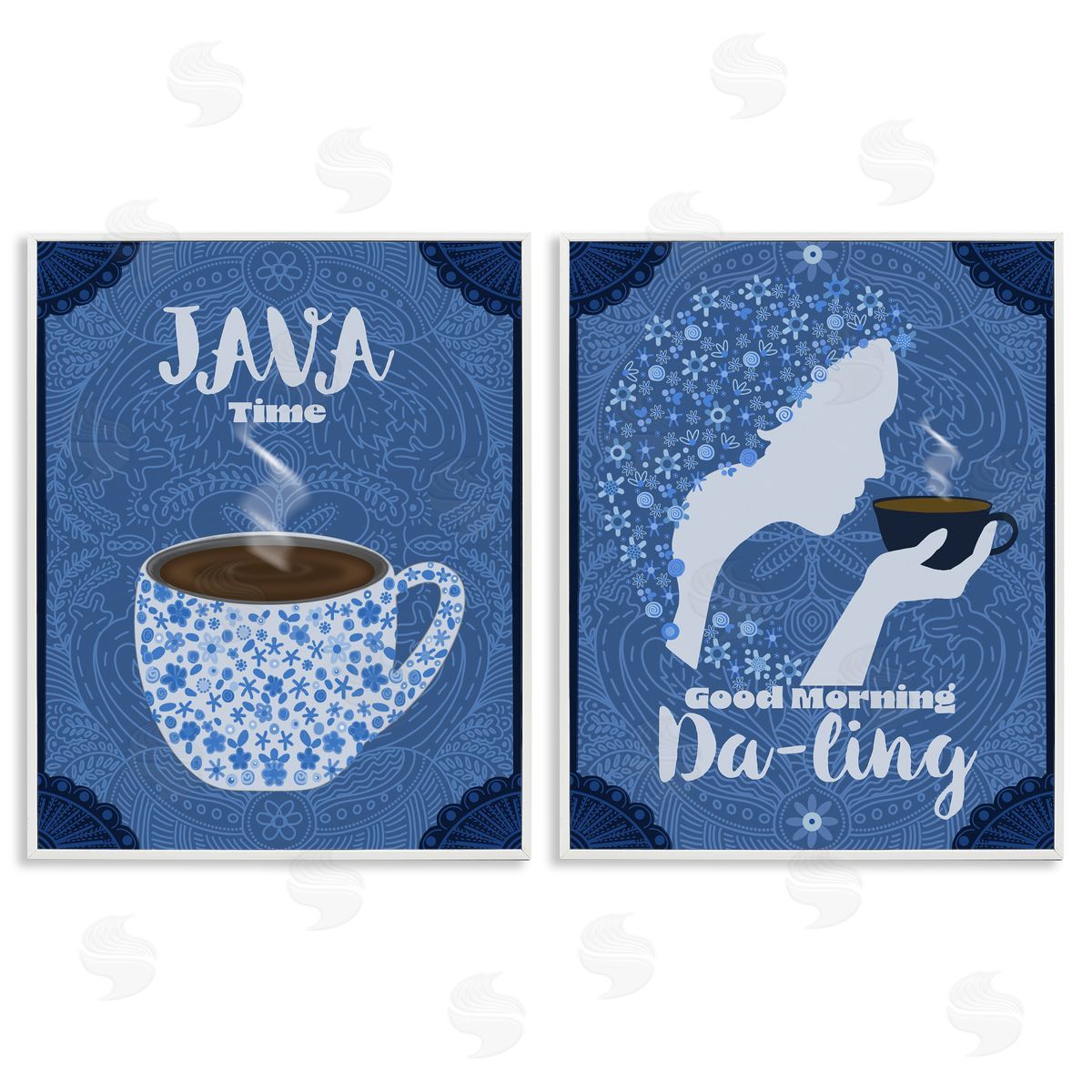 Lori Mosley Java Time Good Morning Coffees Canvas Wall Art Print