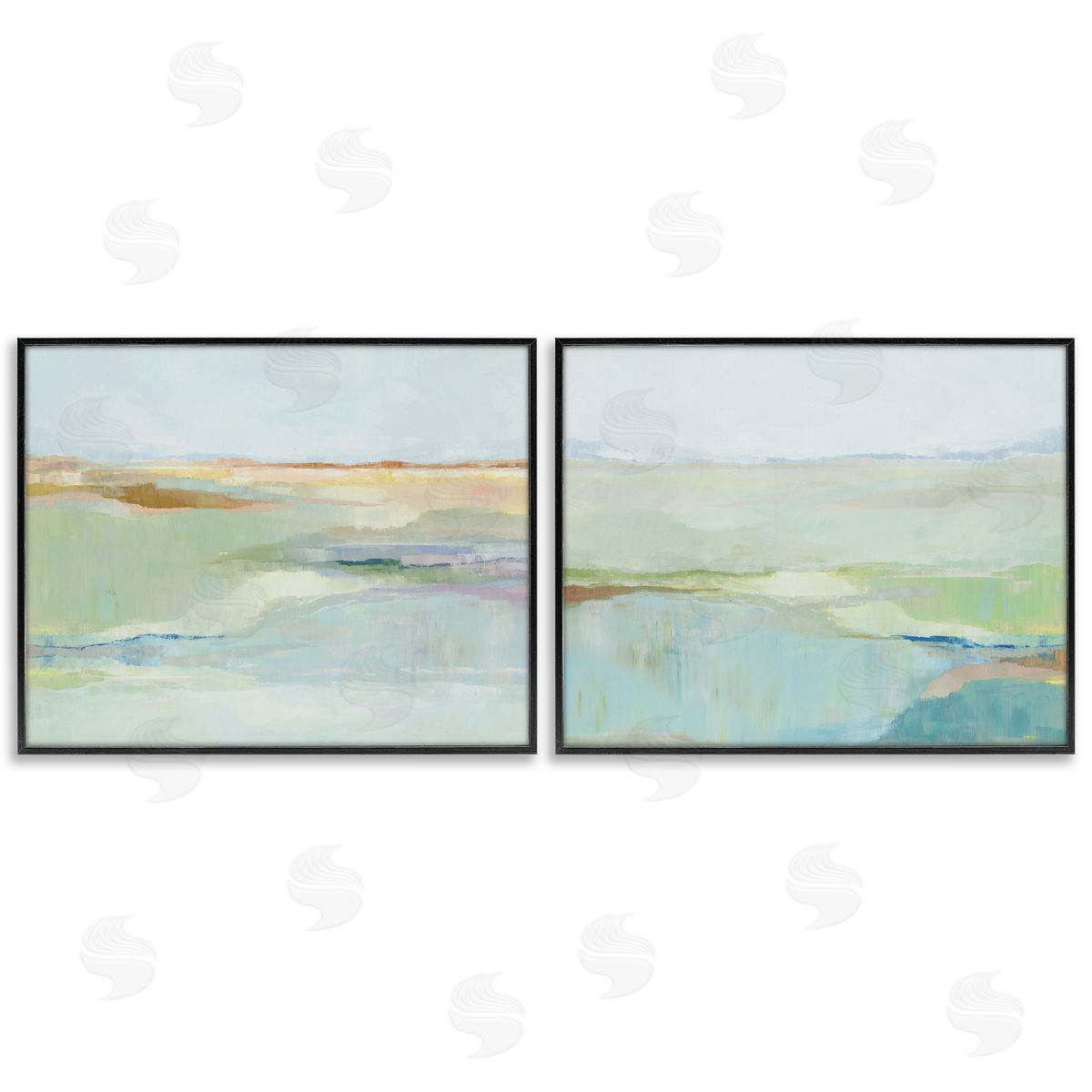 Ian C. Soft Springtime Glow Canvas Wall Art Print