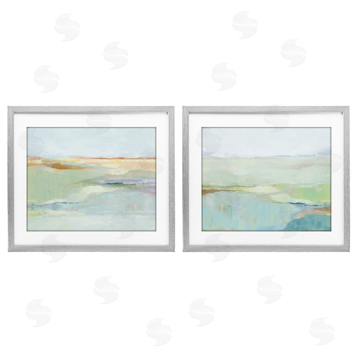 Ian C. Soft Springtime Glow Canvas Wall Art Print