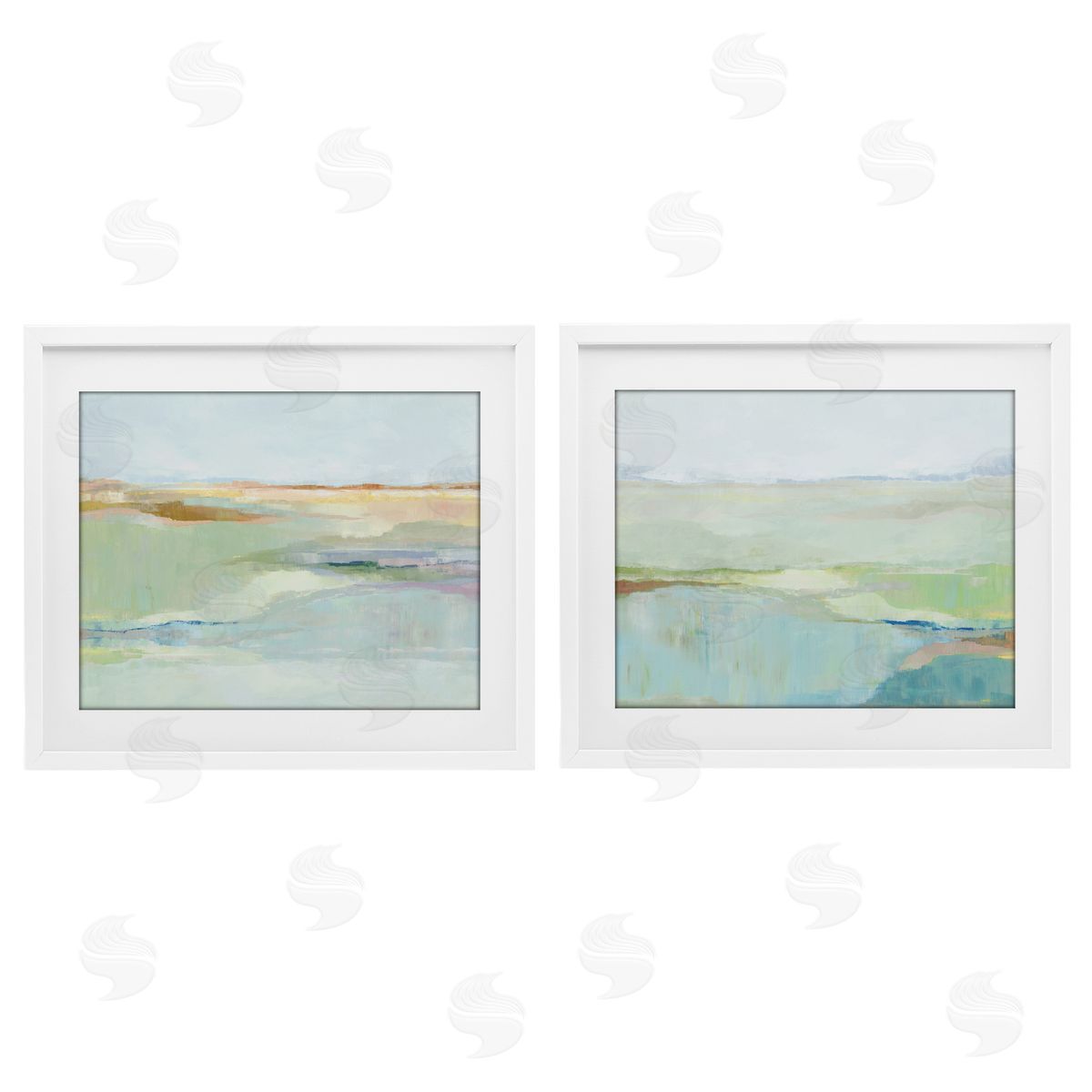 Ian C. Soft Springtime Glow Canvas Wall Art Print