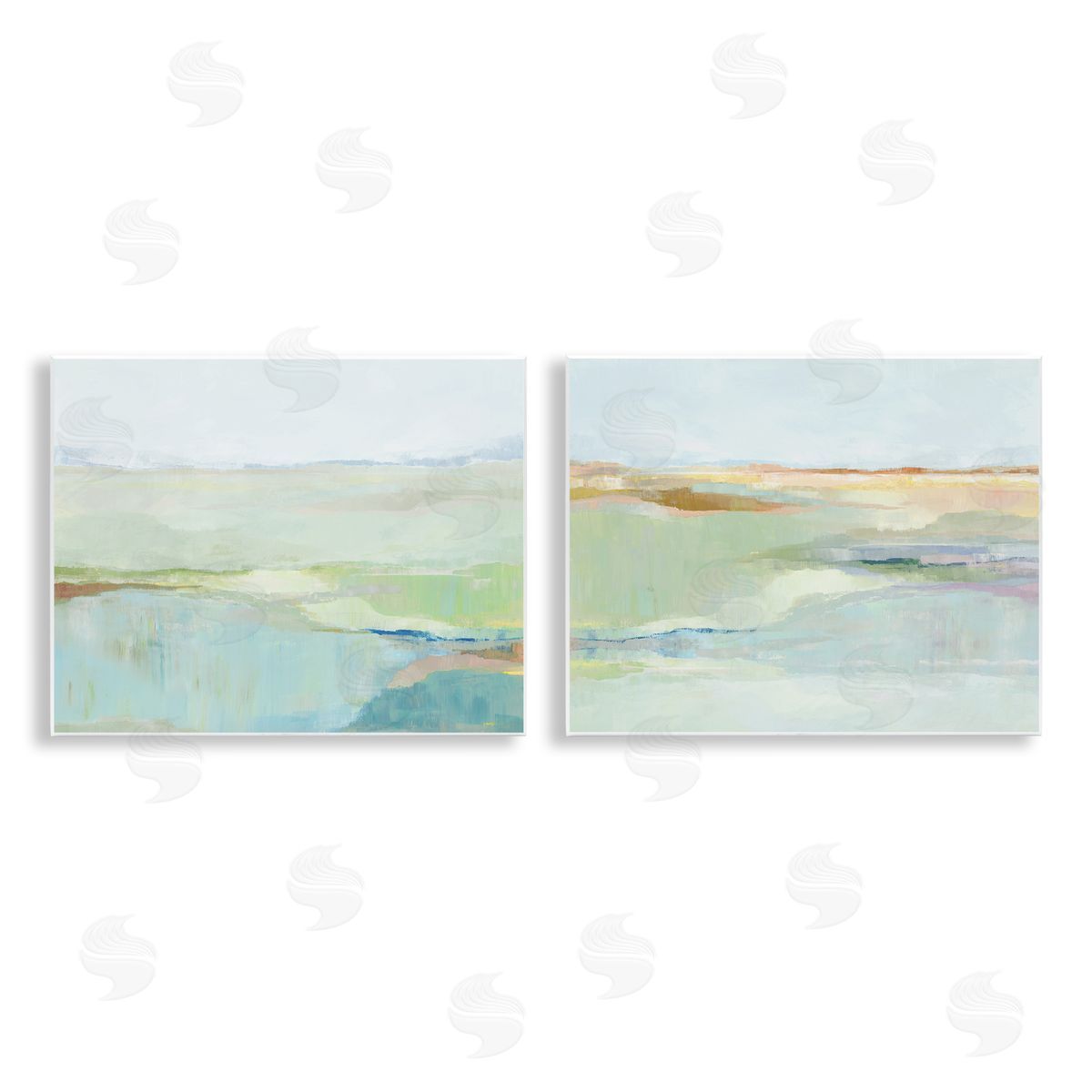 Ian C. Soft Springtime Glow Canvas Wall Art Print