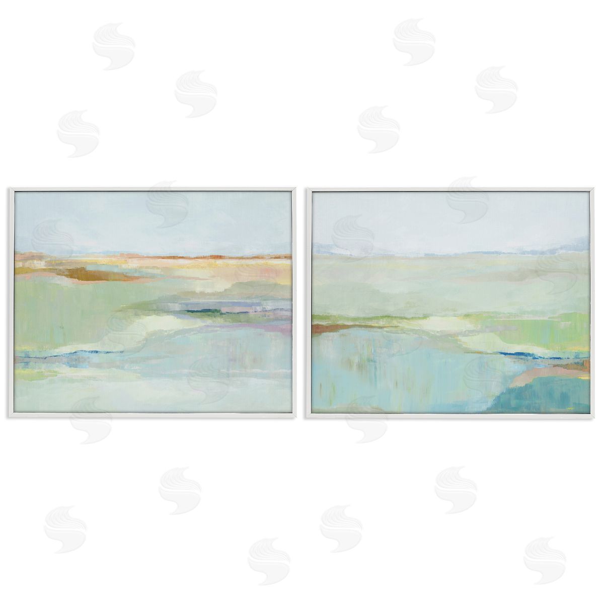 Ian C. Soft Springtime Glow Canvas Wall Art Print