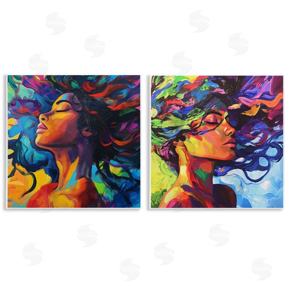 Svetlana Aleynikova Radiant Flow Of Colors Wall Plaque Art Print