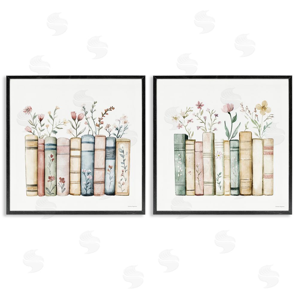 Svetlana Aleynikova Floral Stories & Blossoms Black Framed Giclee Wall Art Print