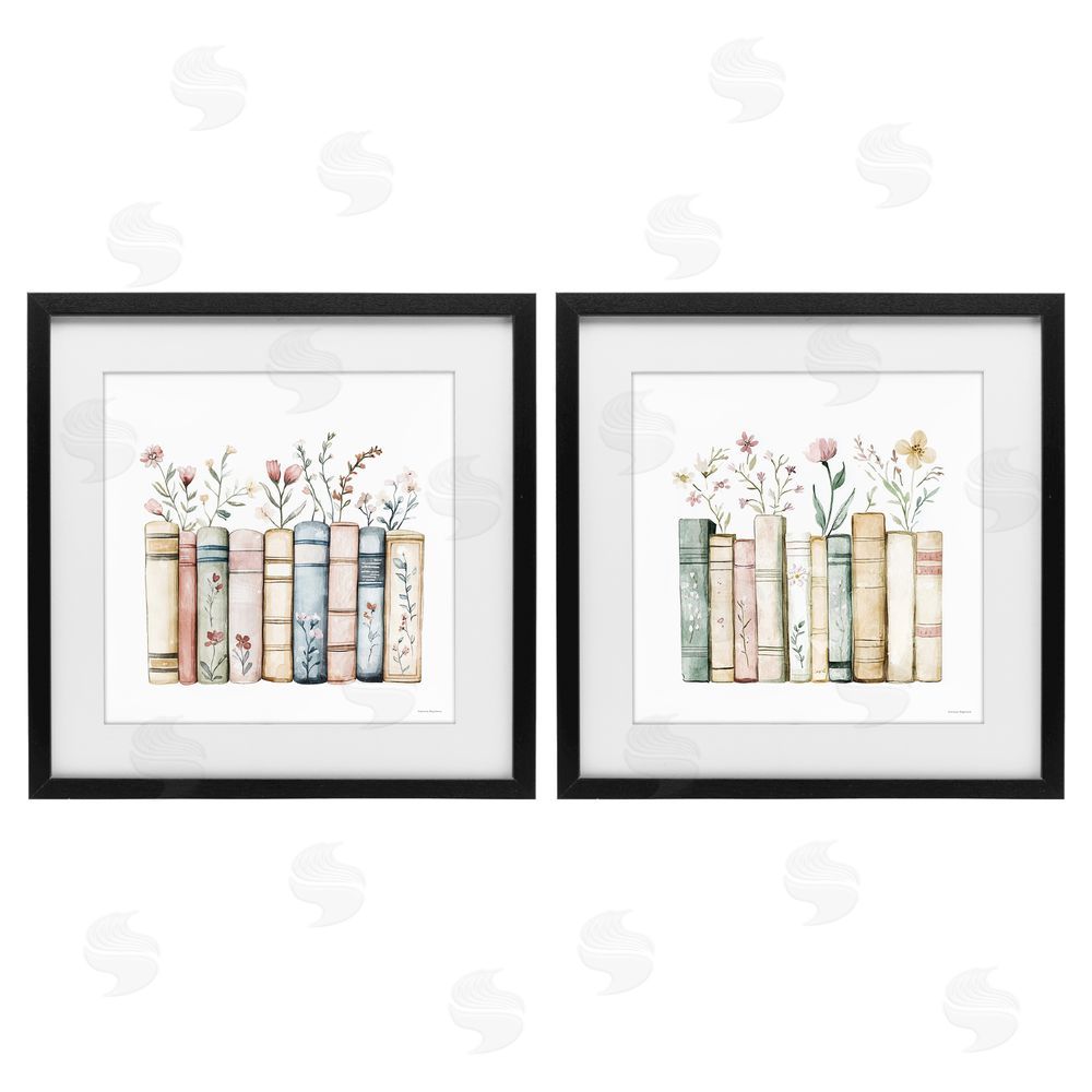 Svetlana Aleynikova Floral Stories & Blossoms Black Framed Print Under Glass Wall Art