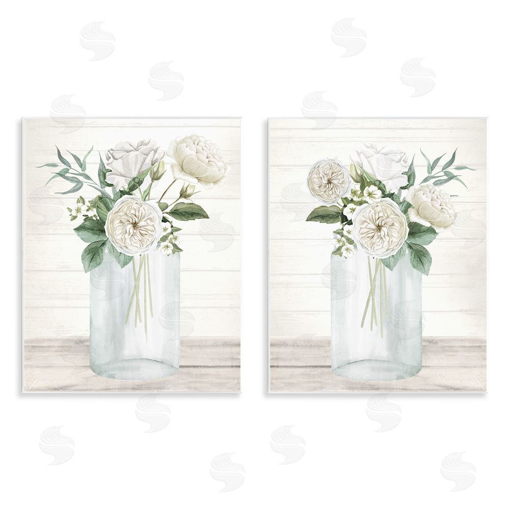 Kim Allen Soft Patience Flowers Wall Plaque Art Print