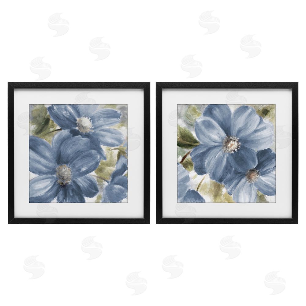 Sundance Graphics Floral Walk in Beauty Black Framed Print Under Glass Wall Art