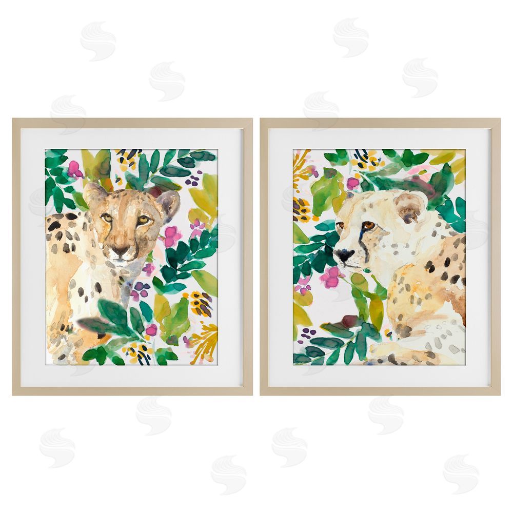 Sundance Graphics Botanical Garden Wildlife Birch Framed Print Under Glass Wall Art