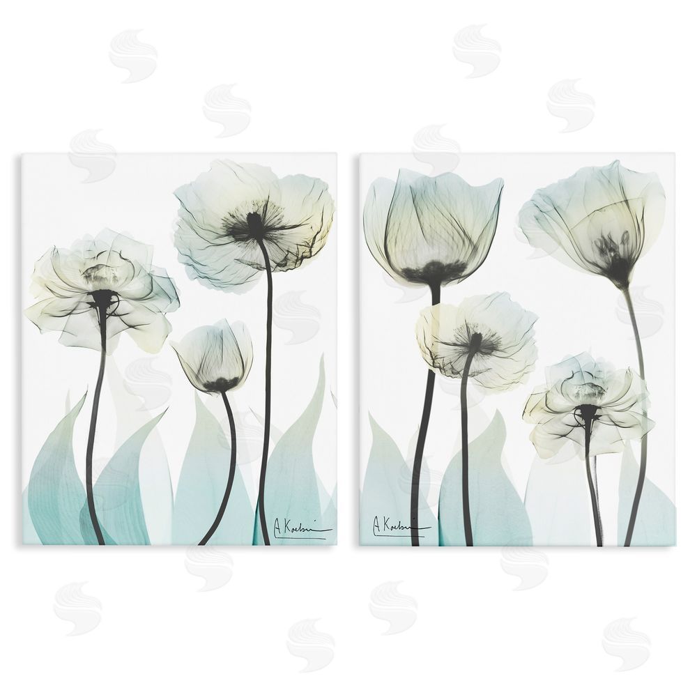 Albert Koetsier Luxury Of Creation Flowers Stretched Canvas Wall Art Print