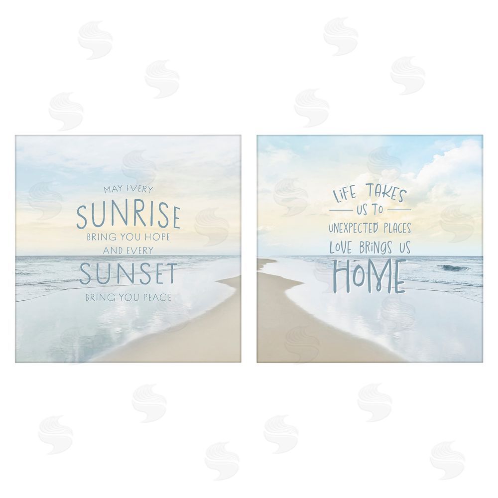 Natalie Carpentieri Beautiful Beach Inspirations Stretched Canvas Wall Art Print