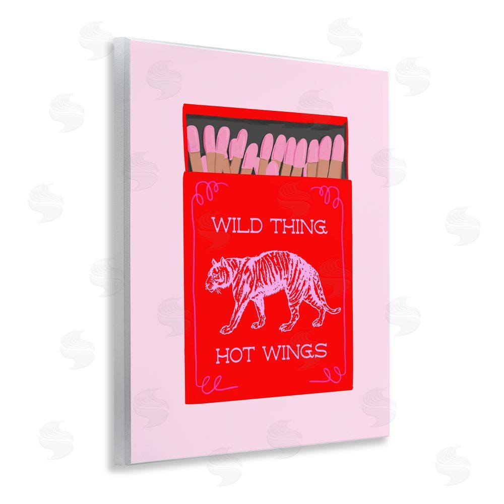 Cherrywood Lane Wild Thing Matchbox  Wall Plaque Art Print