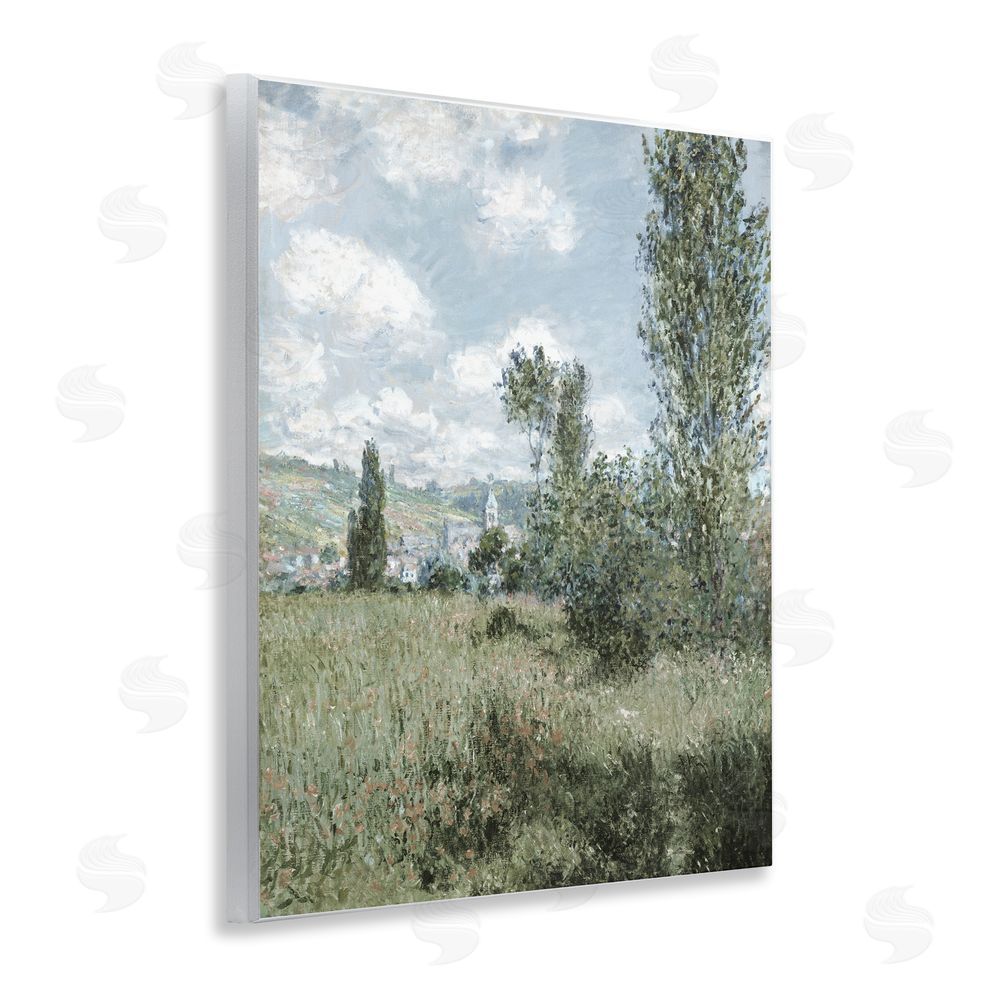 Corinne Haig Impressionist Countryside Dappled Clouds Wall Plaque Art Print
