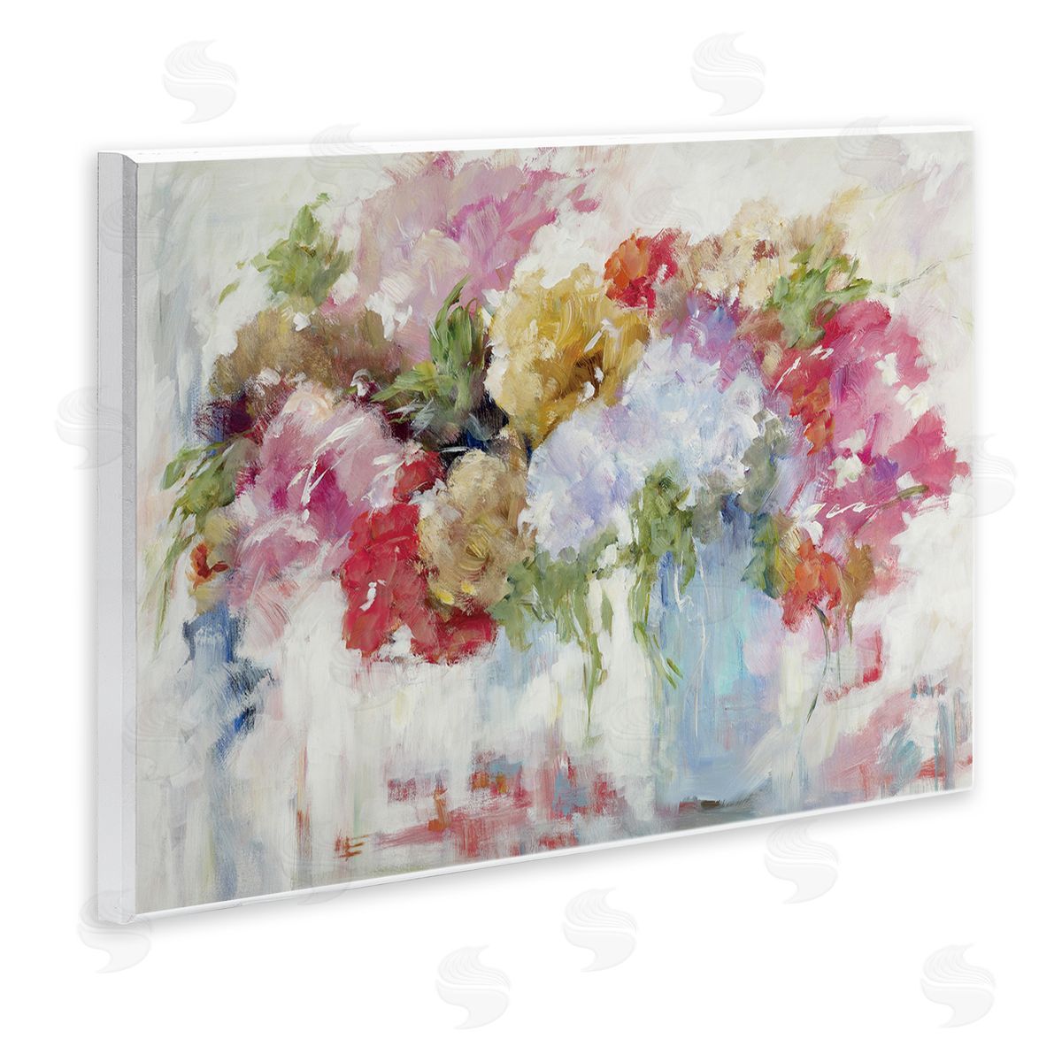 Mary Parker Buckley Hope Springs Bouquets Canvas Wall Art Print