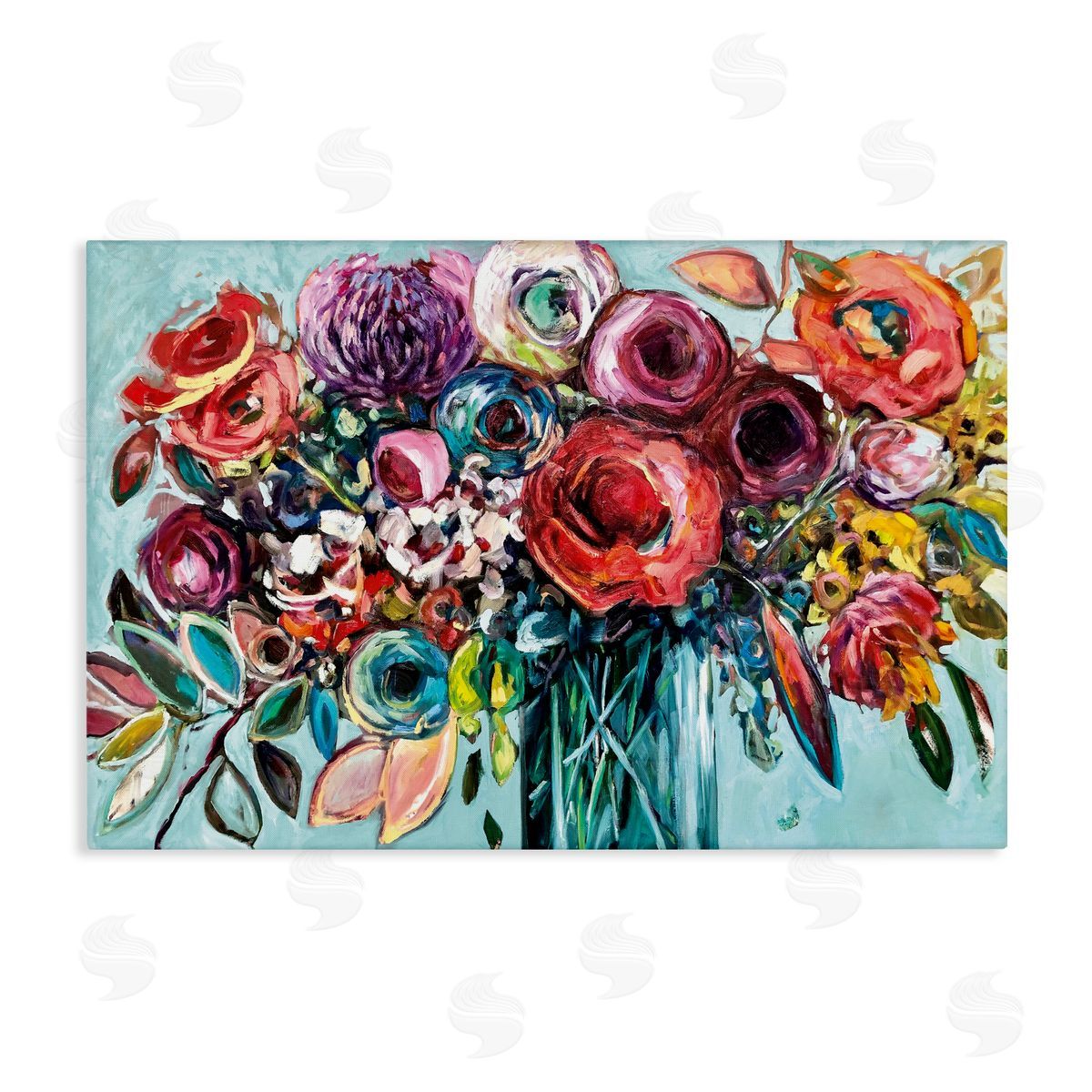 Vanessa Drew Here Comes The Sun Blossoms Canvas Wall Art Print